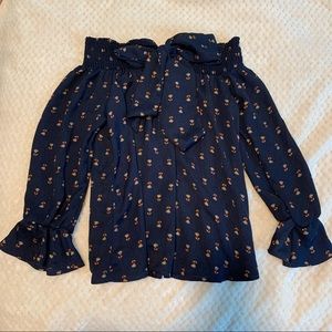 TIMING off shoulder shirt - long sleeves